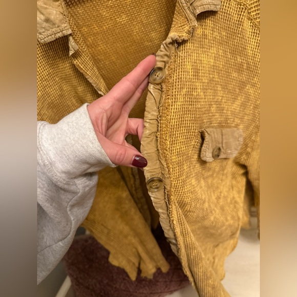 Waffle knit shacket - Picture 4 of 5